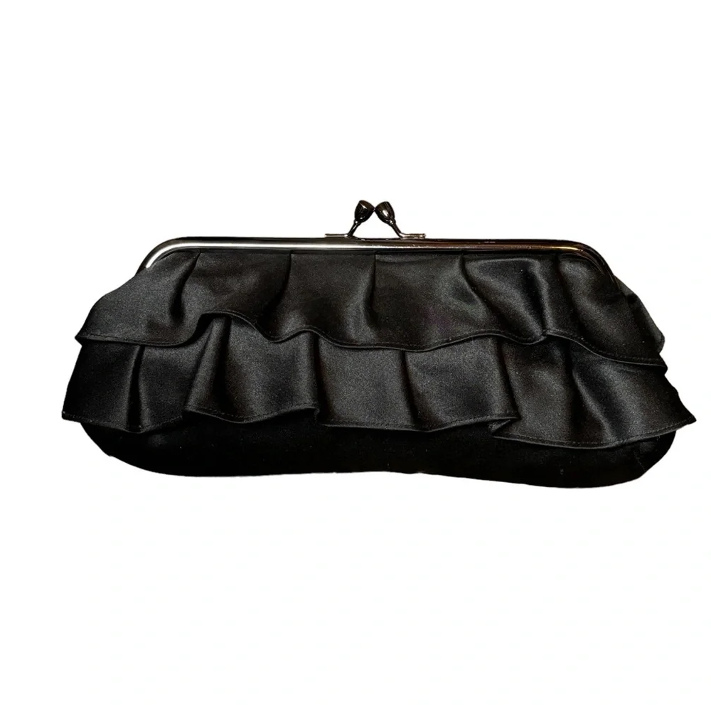 Hollywould black satin